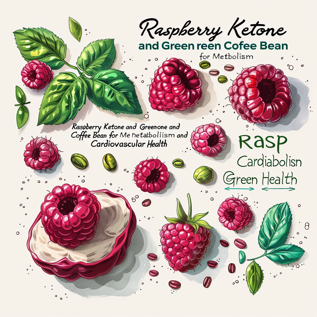 Raspberry Ketone and Green Coffee Bean for Metabolism and Cardiovascular Health