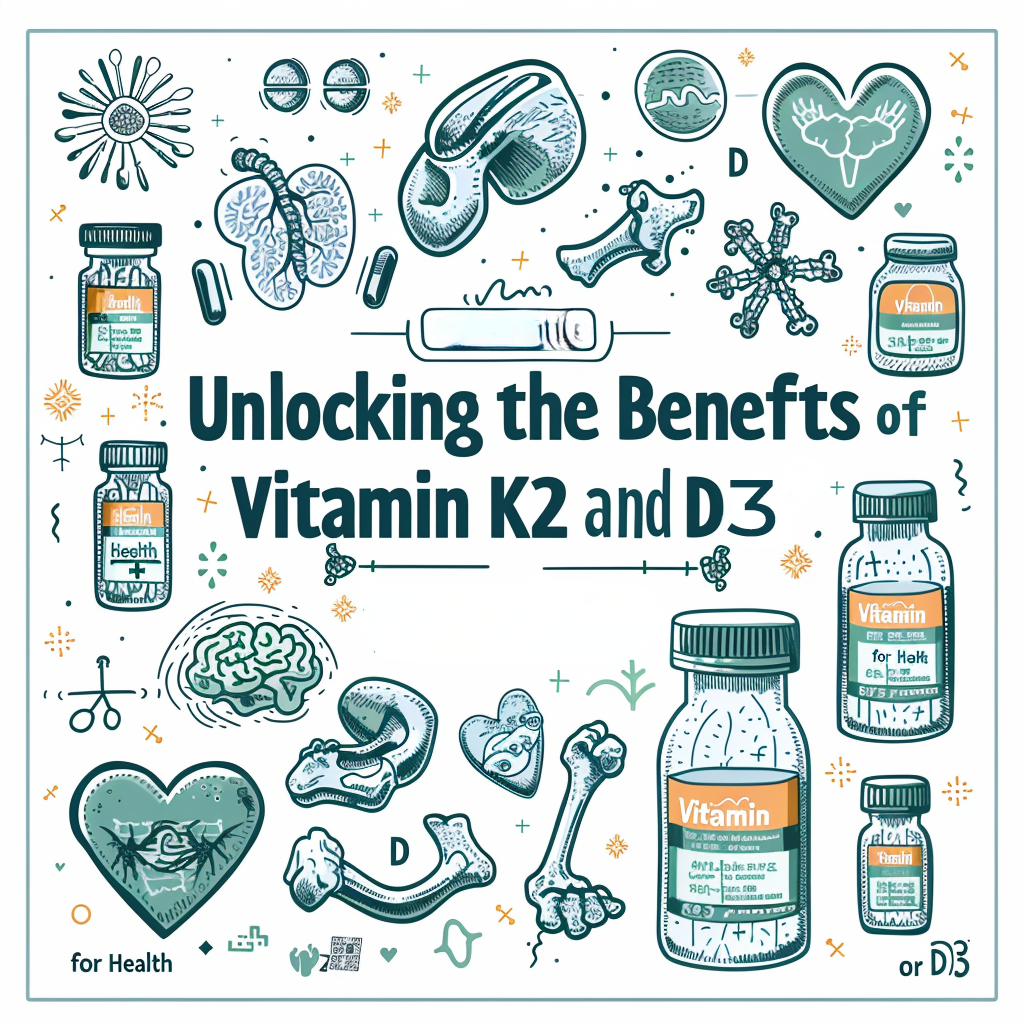 Unlocking the Benefits of Vitamin K2 and Vitamin D3 for Health