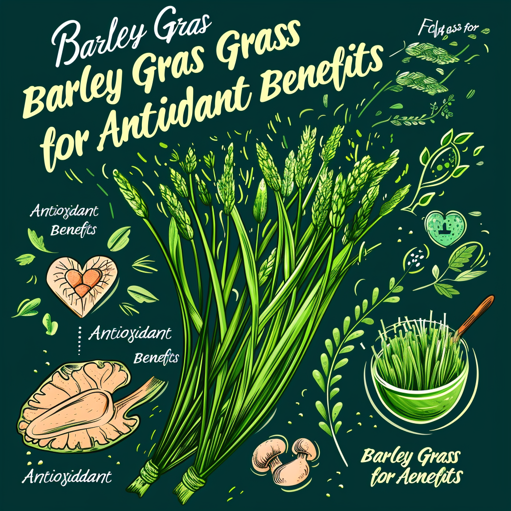 Barley Grass for Antioxidant Benefits