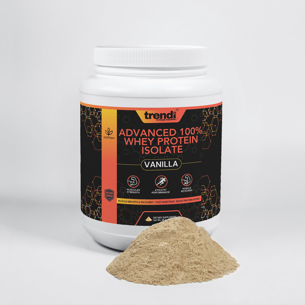 15 PACK BUNDLE: ADVANCED 100% WHEY PROTEIN ISOLATE (Vanilla)
