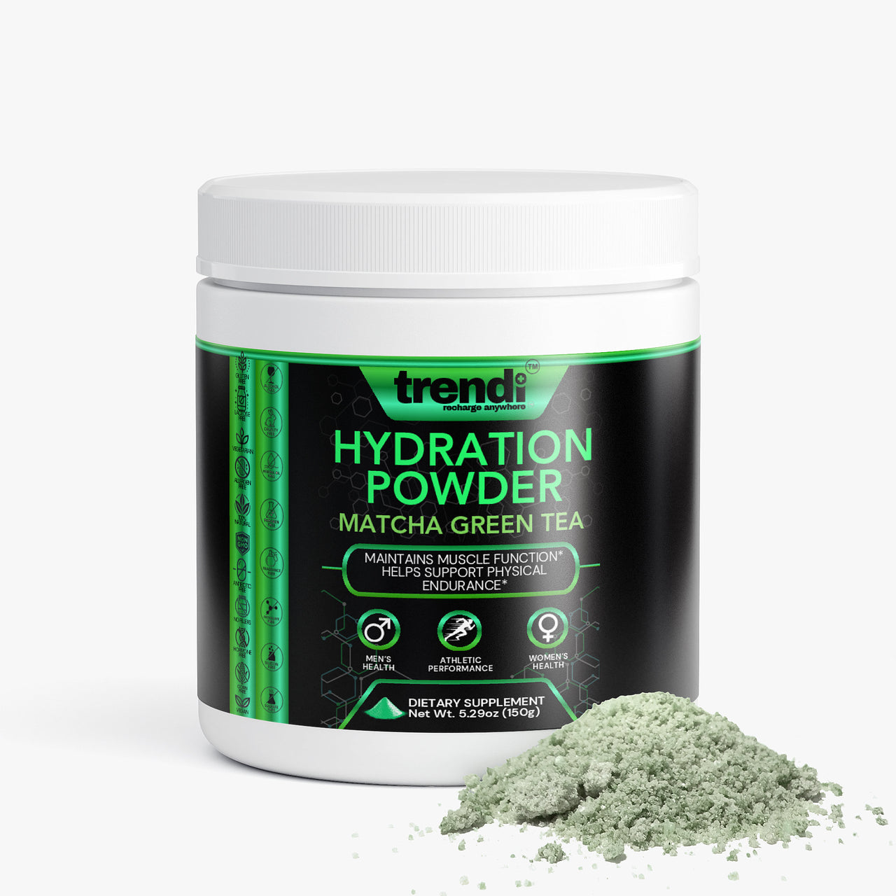 15 PACK BUNDLE: HYDRATION POWDER (MATCHA GREEN TEA)