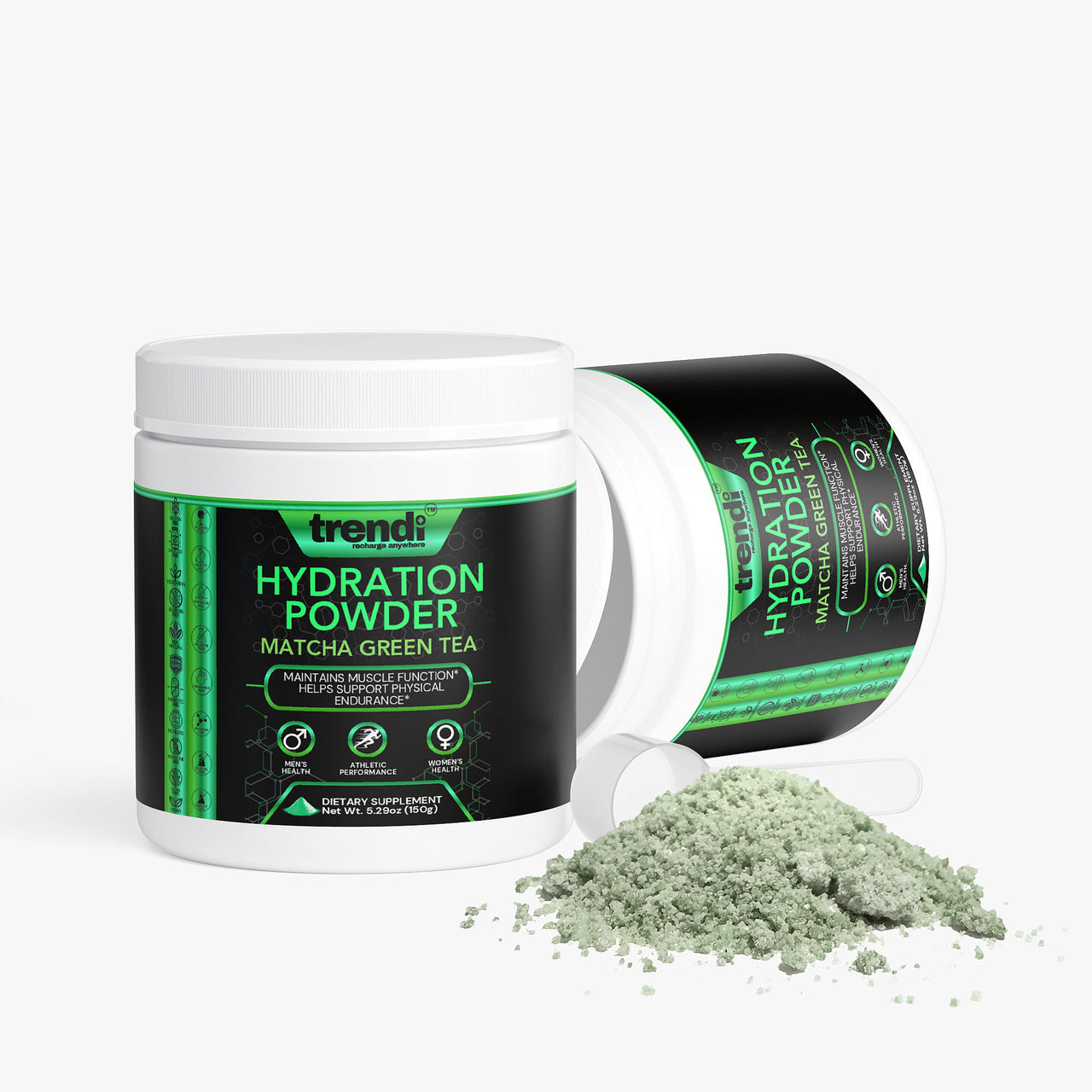 15 PACK BUNDLE: HYDRATION POWDER (MATCHA GREEN TEA)