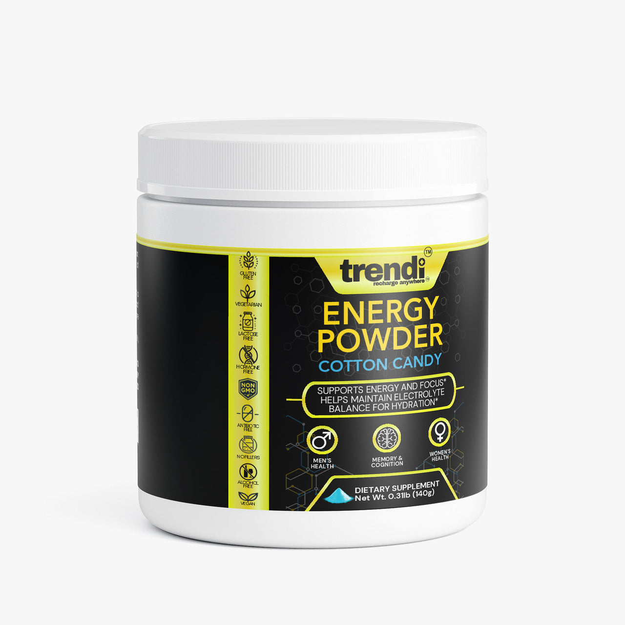 15 PACK BUNDLE: ENERGY POWDER (Cotton Candy)