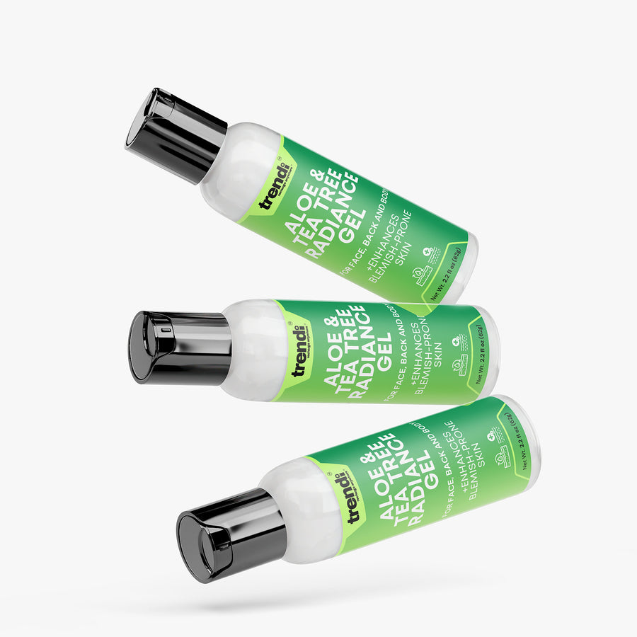 Aloe & Tea Tree Radiance Gel (BACK IMAGE)