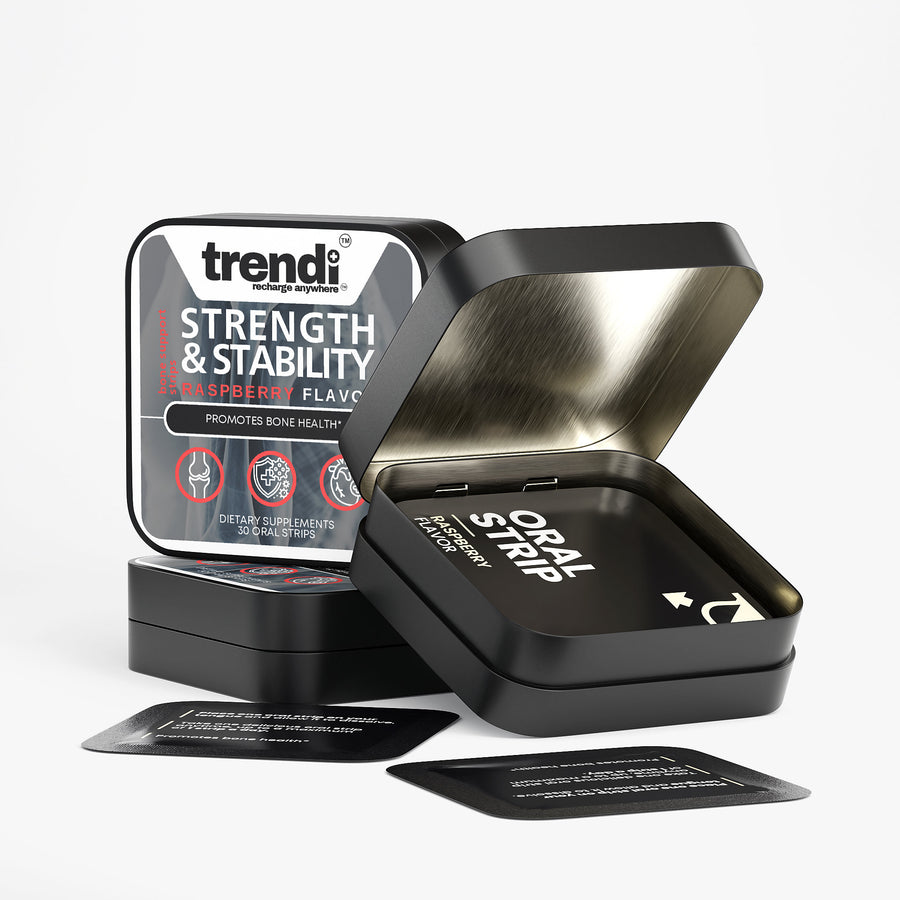 15 PACK BUNDLE: STRENGTH & STABILITY - BONE SUPPORT STRIPS + TIN