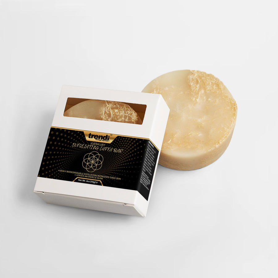 EXFOLIATING LUFFA BAR
