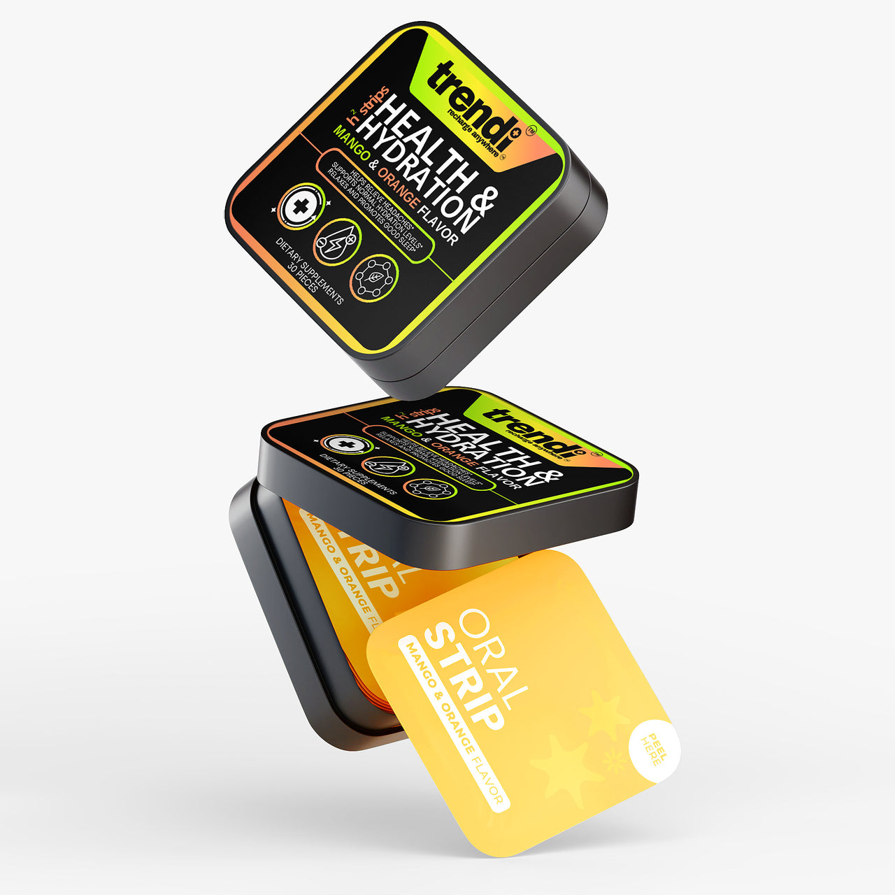 H2 - HEALTH & HYDRATION STRIPS + TIN