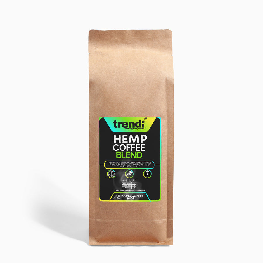 HEMP COFFEE BLEND - Medium Roast 16oz