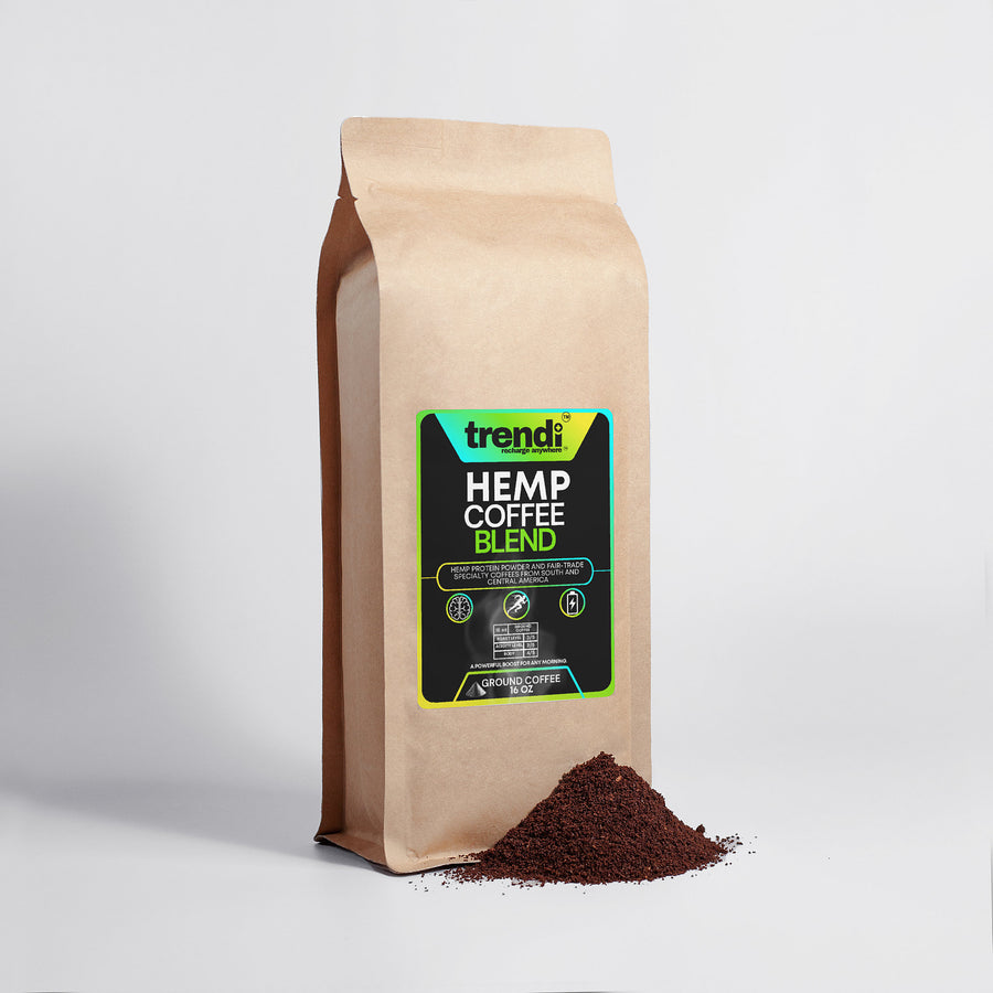 HEMP COFFEE BLEND - Medium Roast 16oz