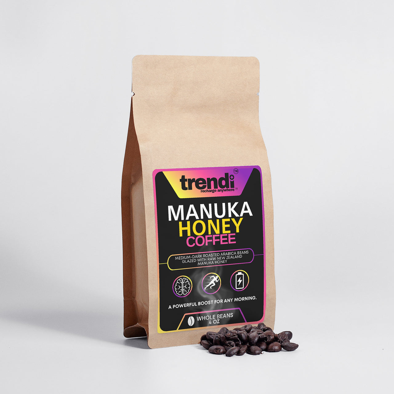 MANUKA HONEY COFFEE 4oz