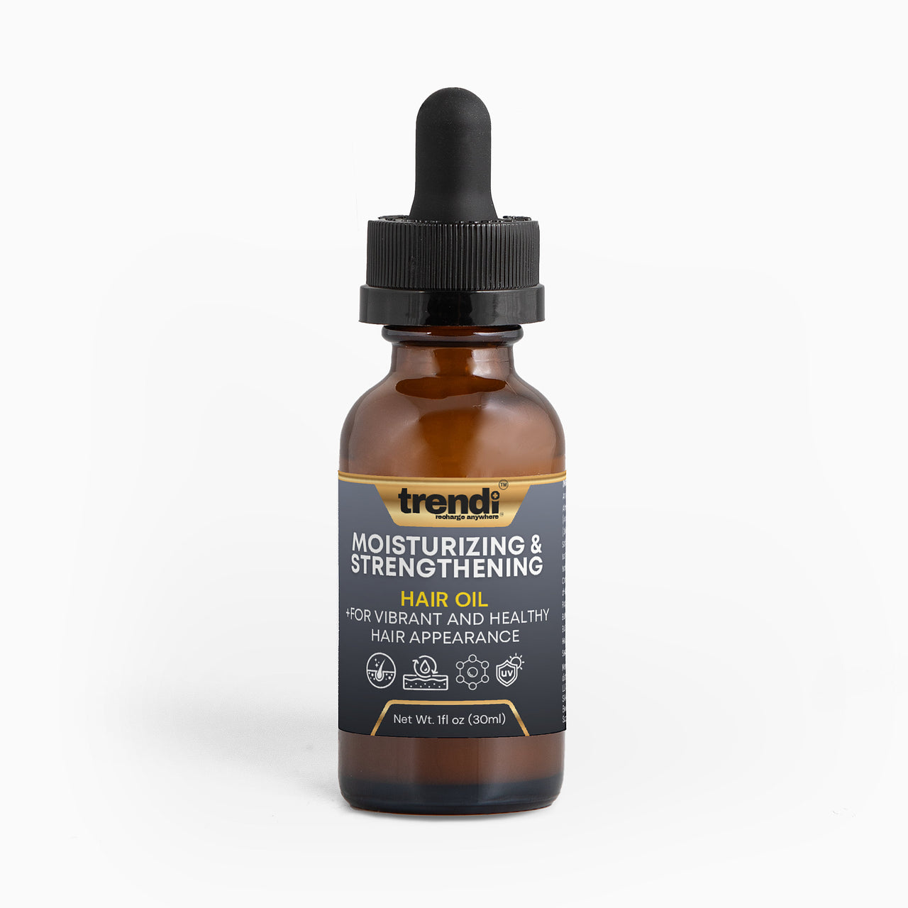 MOISTURIZING & STRENGTHENING HAIR OIL