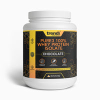 Thumbnail for Pure3 100% Whey Protein Isolate (Chocolate)