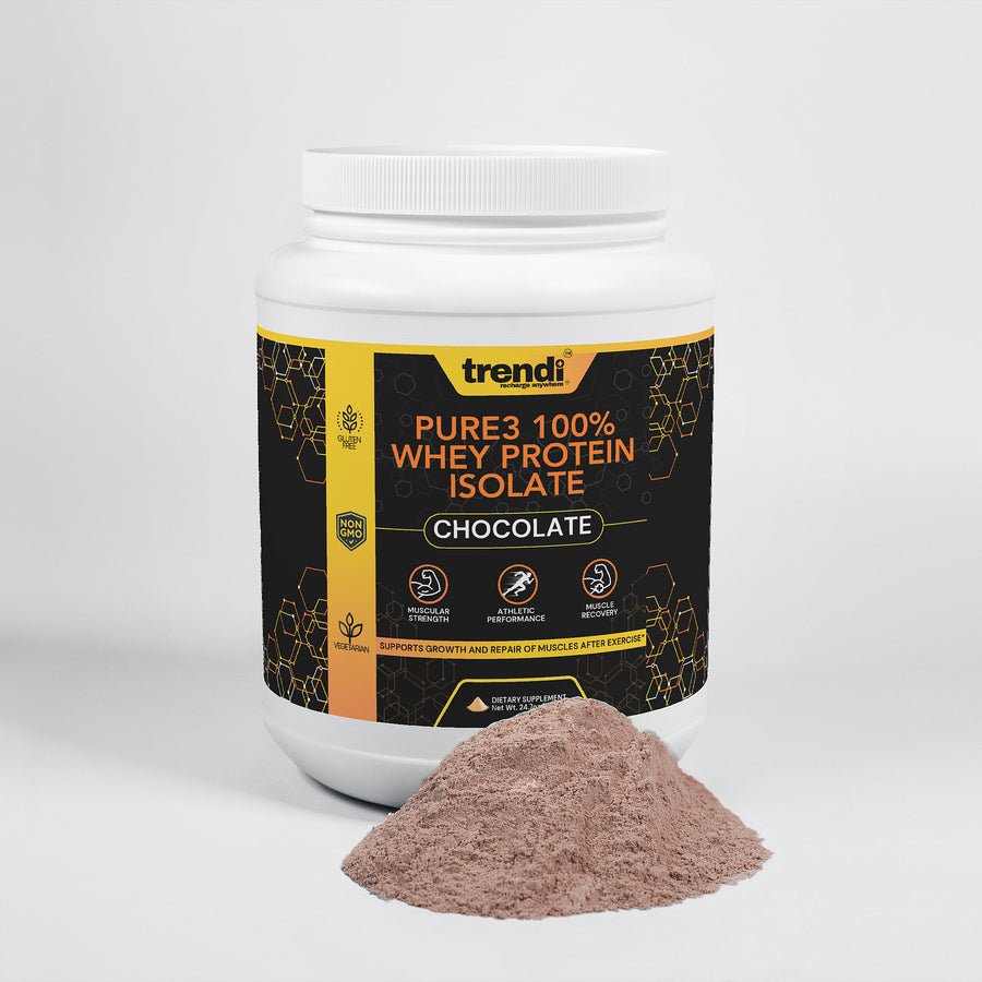 Pure3 100% Whey Protein Isolate (Chocolate)