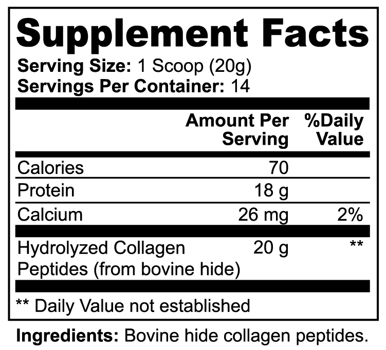 15 PACK BUNDLE: GRASS-FED HYDROLYZED COLLAGEN PEPTIDES